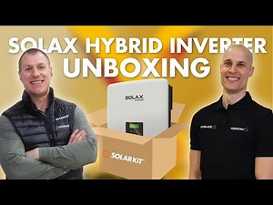 SolaX inverter unboxing ENG