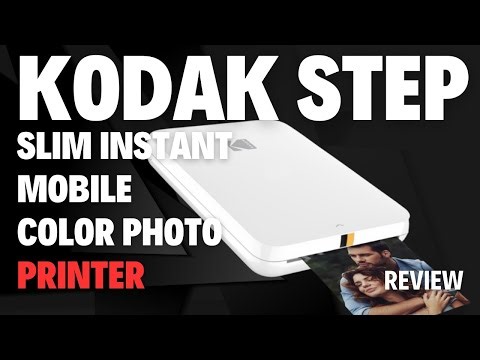KODAK Step Slim Instant Mobile Color Photo Printer Review 2024