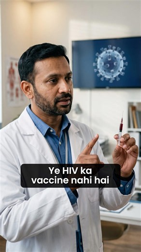 HIV Vaccine Available Hai? Truth You Should Know! 🦠 #doctoradvice #hiv #hivcare