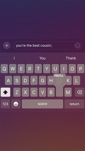 You're the Best Cousin: Heartfelt Keyboard Tribute