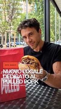 A Milano è arrivato un locale interamente dedicato al pulled pork 🍔