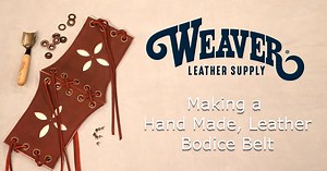 33 reactions | Heading to a costume party or Renaissance Fair? This handmade leather bodice belt makes the perfect addition to historical costumes. Follow along as Chuck creates this fashionable belt using the classic cut-and-slash design that would have been seen in period garments. For tools, materials, and downloadable FREE patterns, visit https://www.weaverleathersupply.com/collections/making-a-handmade-leather-bodice-belt | Weaver Leather Supply | Facebook
