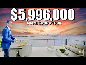 Touring a $6 Million Dollar | Miami Condo at Monad Terrace | Peter J Ancona