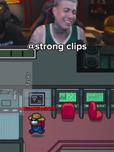 Among Us Gameplay Clips Featuring Yuri Impostor