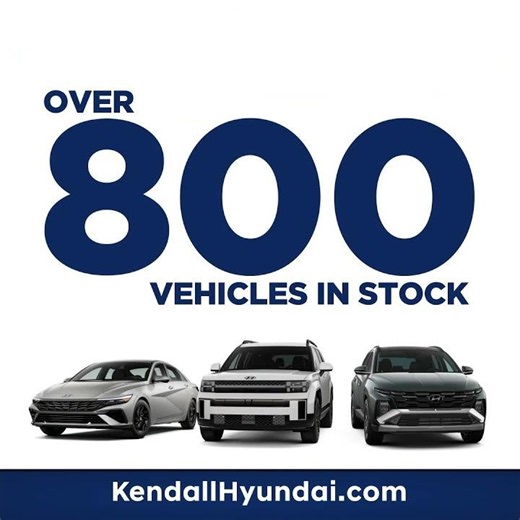 Now is The Time to Buy a Used Vehicle at Kendall Hyundai | Over 800 Vehicles As Low As 3.99% APR!