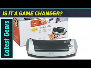 GBC HeatSeal H210: The Ultimate Personal Laminator for Home & Office?