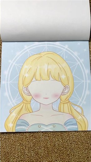 🦋PAPER DIY🦋 MAKEUP STICKER PRINCESS ✨🩵💙
