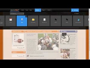 SportsPilot Light Website Administration - Editing - Add a module