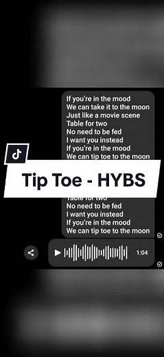 Tip Toe Karaoke: Sing Along with HYBS' Beat