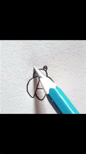 How to Draw a Ladybug Easy Step by Step🐞 #Ladybug #shorts