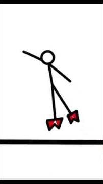 Pivot knocks Styk out of the air #Stykz #animation