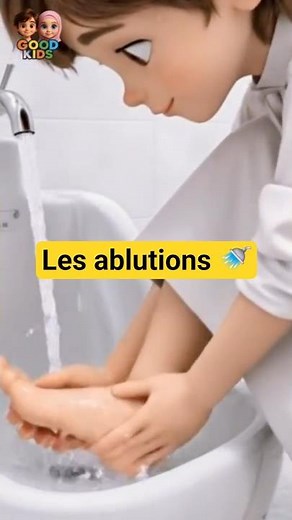 Learning the steps of ablution (Wudu) - Islam for Children