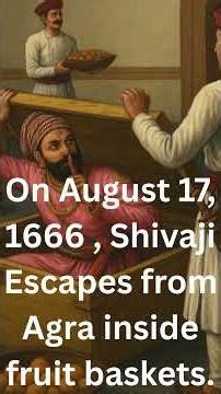 🔥 Shivaji Maharaj’s legendary escape from Agra (1666)