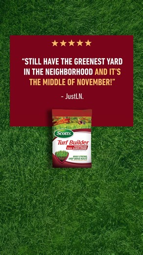 JustLN nailed it! One easy feeding now is how to get a lawn that’s strong enough to handle all the fun fall has in store. | Scotts Lawn Care