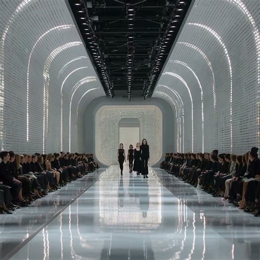 Fashion Runway Design : Metal Panels