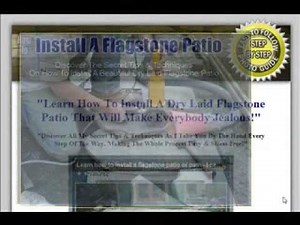 How To Install A Dry Laid Flagstone Patio