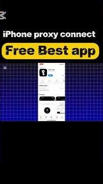 How to Connect Free Proxy on iPhone 📱✅ #shorts #tech
