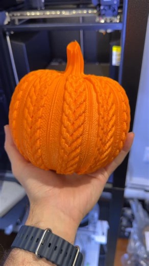 3D Printing Doctor on Instagram: "I forgot my pumpkin in the 3D Printer 😅😭🫣"