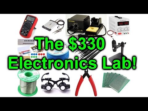 EEVblog #954 - How To Setup An Electronics Lab For $300