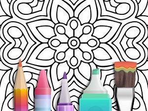 Play Mandala Coloring Book - Casual | Free Online  Games. KidzSearch.com