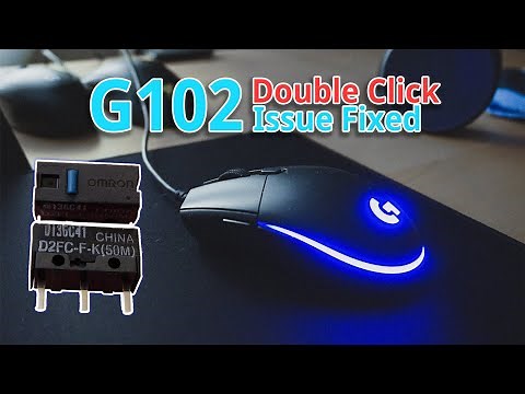 Logitech G102 double click issue fixed