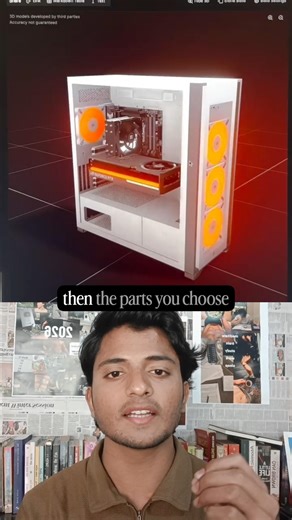 Website to build your own PC in 3D #computer #pc #3d