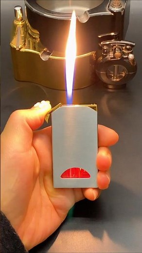 Premium Butane Torch Lighter 💙🔥 Gadget Lovers Must Watch!