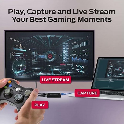 Monster Capture Card, 4K 60FPS