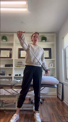 AAROM shoulder flexion and abduction | Well Equipt | Atlanta Physical Therapy