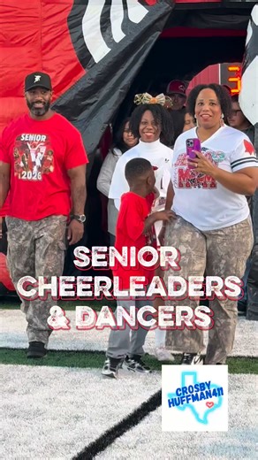 Our Crosby High School Senior Cheerleaders and Dancers. You make Crosby proud. We can’t wait to see what you go out in the world and do. Remember your hometown is always cheering for you! | Crosby-Huffman411