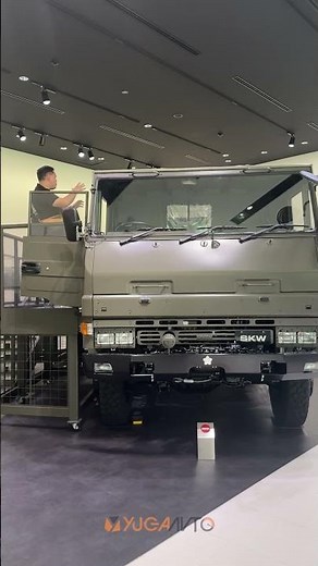 Inside Isuzu Plaza Musum: This is the Isuzu SKW Tactical Military Truck