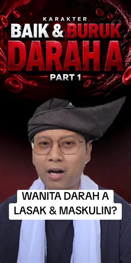 Ayuh kita bicara tentang Darah A pula. #darahA #karakterdarah #tiktoklive #livehighlights