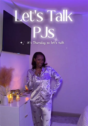 Let’s Talk PJs 💜 This purple striped set with the cutest bows was the perfect match for a Pajama Proof moment with my college besties! Cozy, confident, fun and definitely pajama proof from head to toe💜. Nothing like cute PJs sisterhood memories 🥹✨ @SHEIN @SHEINUS #LetsTalkPJs #PajamaProof #CozyConfidence #PJSet #GirlsWeekend