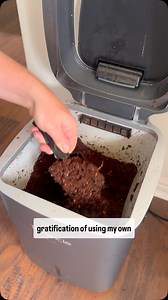 Comment GROW for more information about why I love my Reencle Indoor Composter. Compost is one of the best garden amendments because it provides the soil nutrients while also improving its aeration and water retention. Additionally, the Reencle is unique in its microbe technology. Most indoor composters will blend and dehydrate food which does not create as refined of a compost mixture. For that reason, many top rankings highlight the Reencle as being best in class. Depending on how many food sc