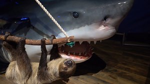 325K views · 1.5K reactions | As a bit of a local celebrity, Chico can't tour the Aquarium on most days without being mobbed by his adoring fans. But with our temporary closing, our sleepy sloth Chico was treated to an eye-opening adventure through our Gulf of Mexico exhibits! #ClosedButStillCaring | Texas State Aquarium | Facebook