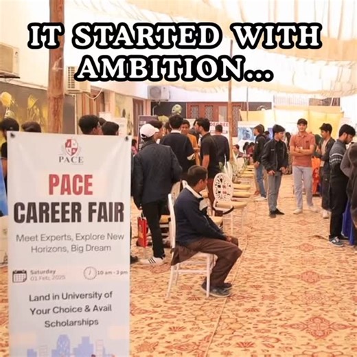 🚀 Get ready to shape your future at PACE Career Fair 2026! Explore skills, careers, and endless opportunities. 📅 24th January 2026 📍 The Pace College Time: 10 AM to 02:00 PM #agakhanschools #agakhanboard #karachiboard #intermediate #bestcollegeinpechs #bestschoolinpechs #KarachiSchools #bestschoolinkarachi #scienceexibitionkarachi #CareerFair2026 | PACE-College of Advanced Studies