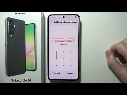 SAMSUNG Galaxy A56 5G: How to Setup Secure Folder