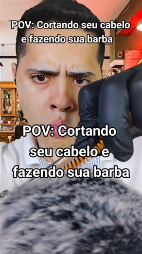 Cortando seu cabelo e fazendo sua barba na Barbearia 7