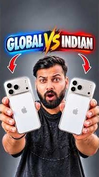 🇮🇳 Indian vs 🌎 International iPhone 17 Pro Max | What’s Different? 😱📱
