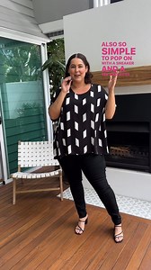 Everyone needs a pair of stretchy, classic Black Jeans - and Kate has the perfect pair for you this Autumn! 🖤 ✨ Super stretchy, pull on style jean - that can be elevated for a night out, dressed down for everyday and pair perfectly with your work wardrobe! Kate wears a size 20. Shop our viral Slip On Jeans in classic black 🤩 sizes 8-26! > https://freez.com.au/products/slip-on-jean-black-denim | Freez Clothing