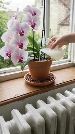 Are you still throwing away these kitchen scraps? Used once a month, they make your orchids bloom profusely | Gardening Tips and Tricks
