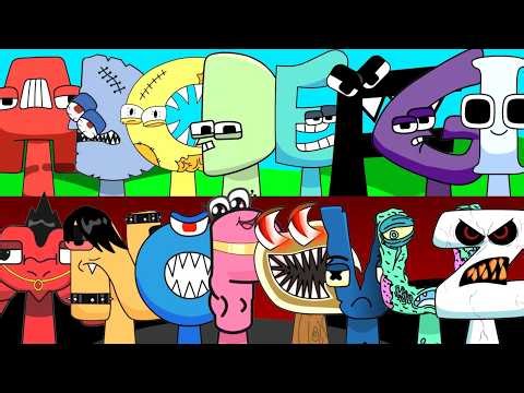 Sprunki OC Phase 1 to Phase 2 E～I ~ U ~ C ~ J ~ L ~ Z ~ T ~ Q ~ W From Alphabet Lore