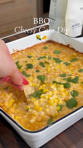 106 reactions · 153 comments | BBQ Cheesy Corn Dip  This baked corn...