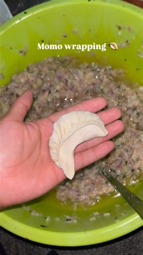 Neetu Subba on Instagram: "Momo wrapping 🥟 #momowrapping #momo #viralreel #trendingsong"