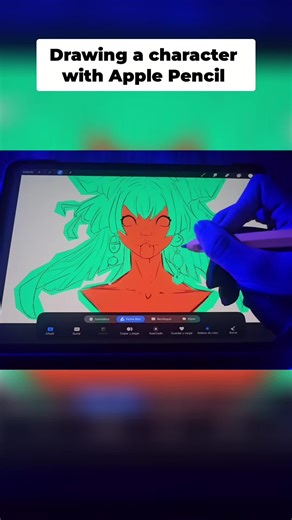 Bring a Fiery Character to Life Using Procreate