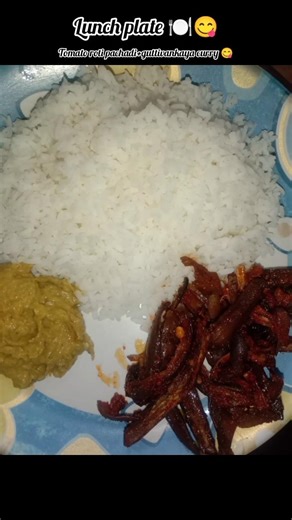 simple lunch plate 🍽️😋