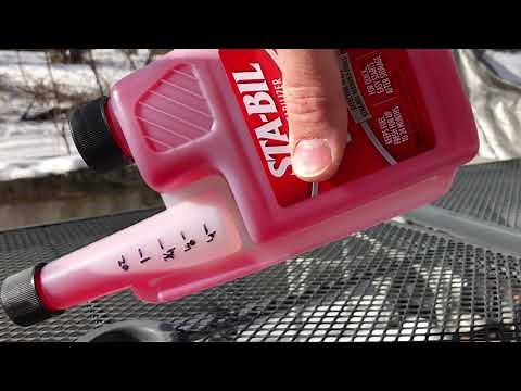 How to use Fuel Stabilizer | Winterize | Motorcycle or any Gas Engine