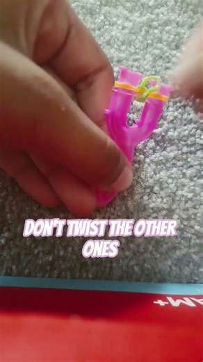 How to make a loomband bracelet fishtail version❤️🙂