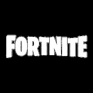 Fortnite white logo transparent PNG - StickPNG
