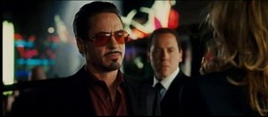 Iron Man - Tony Stark Confronted by a Vanity Fair Reporter